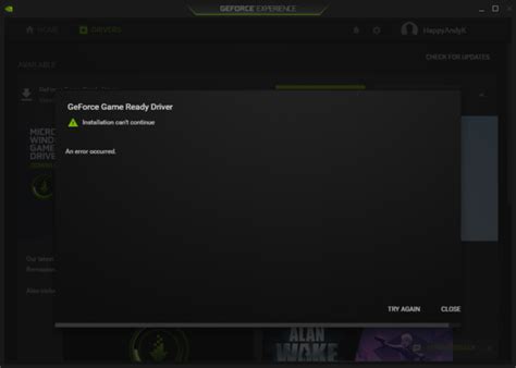 Pilotes GeForce Game Ready .